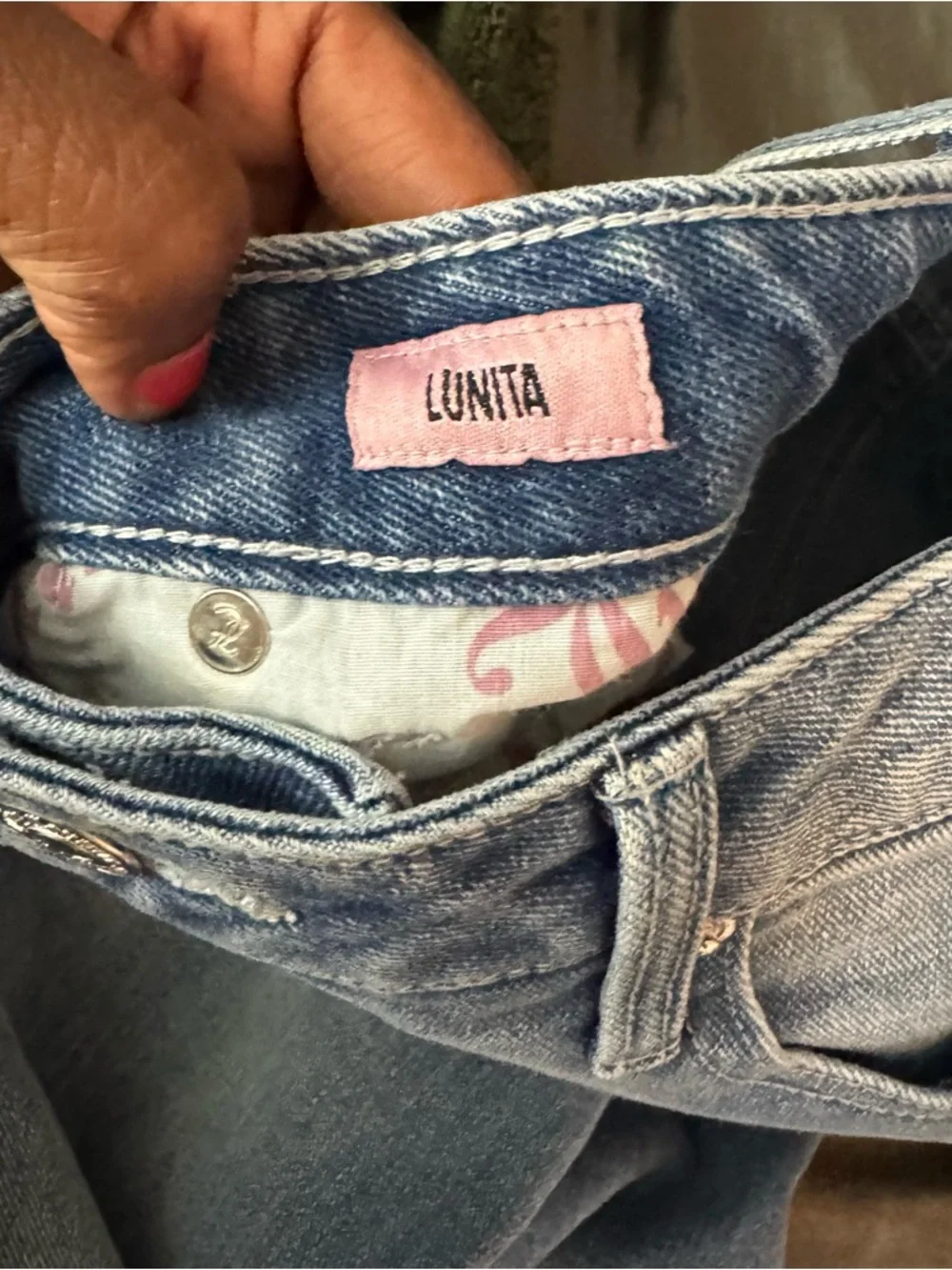 Juicy Couture lunita high rise wide leg jeans rhinestone bejeweled NWOT size 26